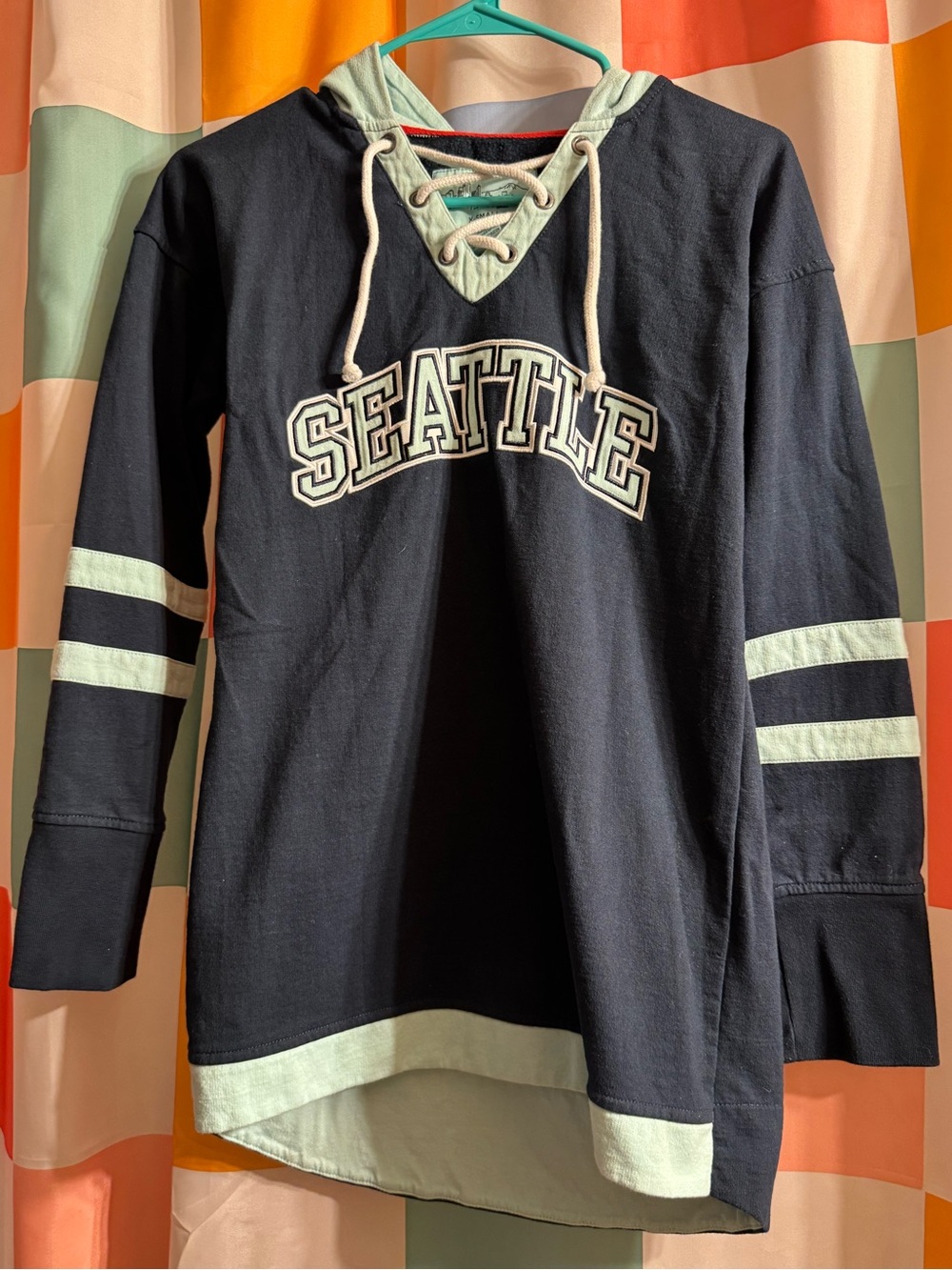 Seattle - Women’s size XS Hockey Style Hoodie